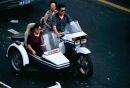 Motor Cycle & Side Car, Yantze River Bridge, Nanjing